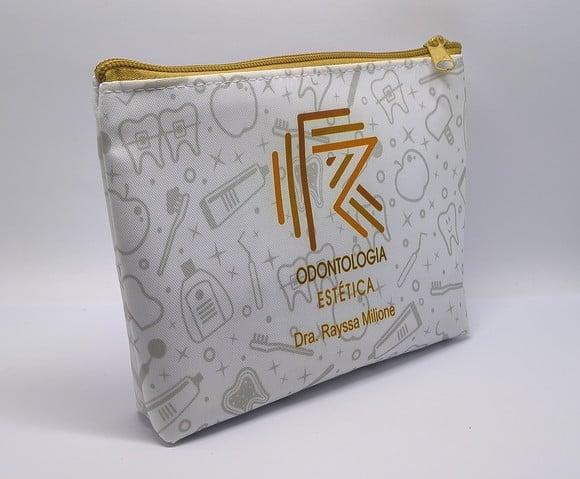 Necessaire Comercial Odontologia 18cm Mod Branca