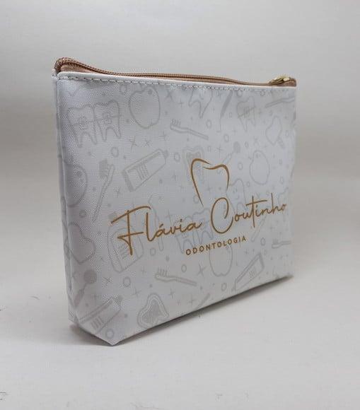 Necessaire Comercial Odontologia 18cm Mod Branca 0002