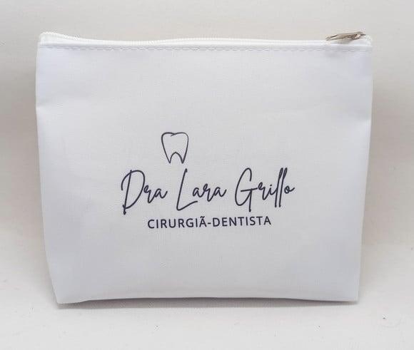 Necessaire Comercial Odontologia 18cm Mod Branca 0009
