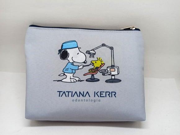 Necessaire Comercial Odontologia Modelo 18cm Cinza 001