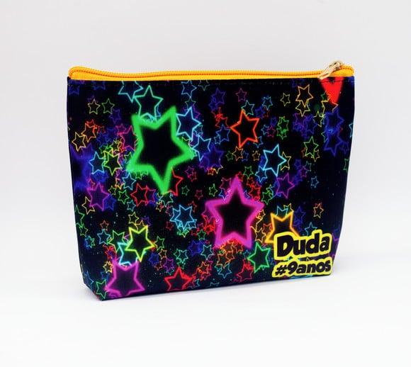 Necessaire Festa Estrela Neon (nao Brilha)