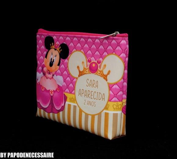 Necessaire Festa Mickey e Minnie
