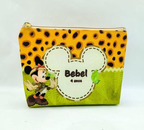 Necessaire Festa Safari do Minnie