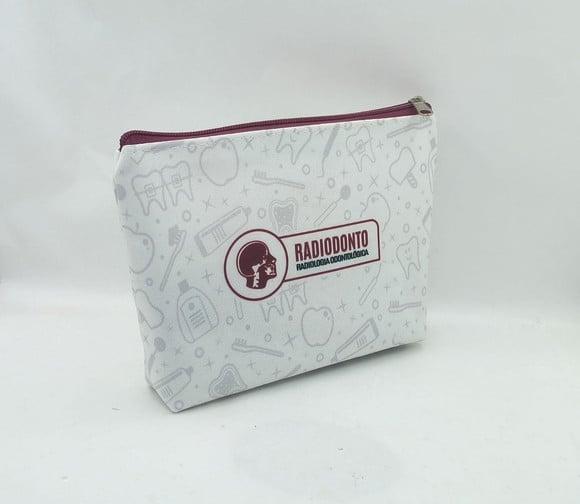 Necessaire Odontologia 18cm Vinho