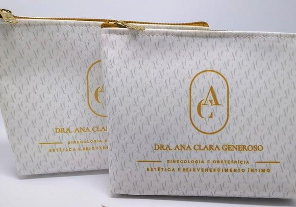 Necessaire Tema Odontologia Modelo 25 cm Branca 001