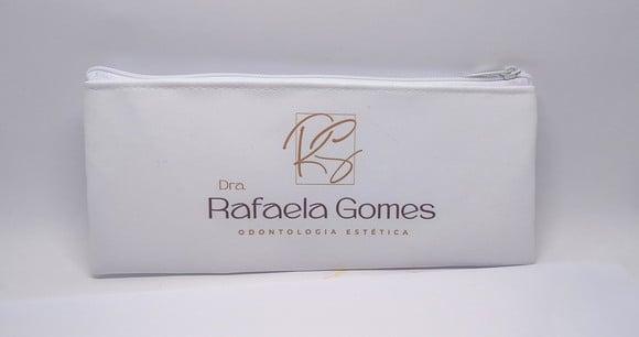 Carteira Comercial Odontologia Modelo 25 cm x 9cm Branca 012