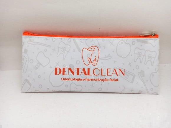 Carteira Comercial Odontologia Modelo 25 cm x 9cm Branca 003