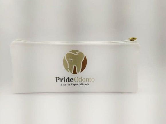 Carteira Odontologia Modelo 25 cm x 9cm Branca 006