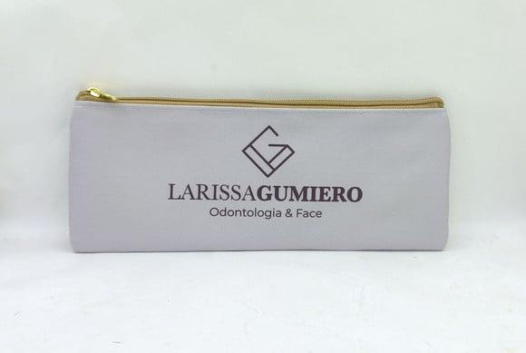 Carteira Odontologia 25 cm x 9cm - Cinza