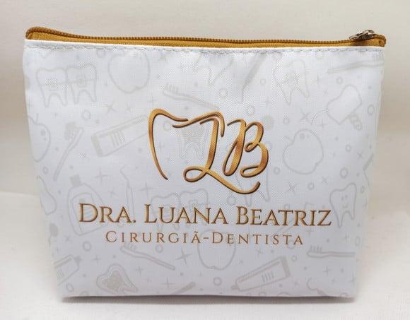 Necessaire Comercial Odontologia 18cm Mod Branca 0006