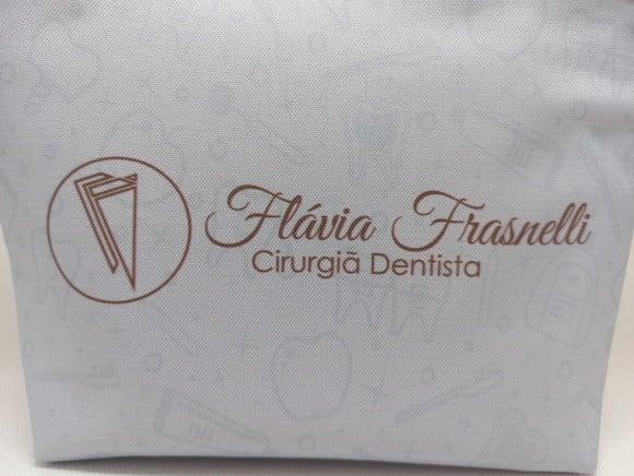 Necessaire Comercial Odontologia Modelo 18cm Cinza 003