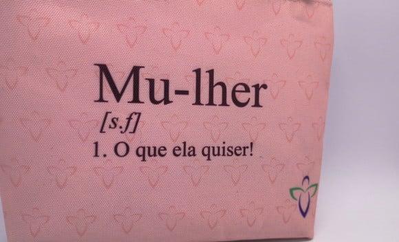 Necessaire Comercial Tema Mulher