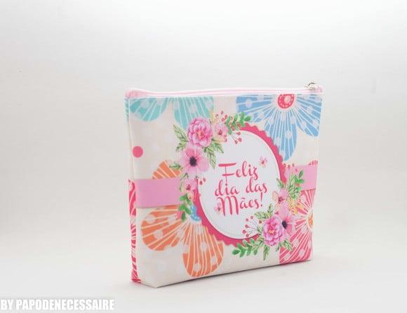 Necessaire Feliz Dia das Mães