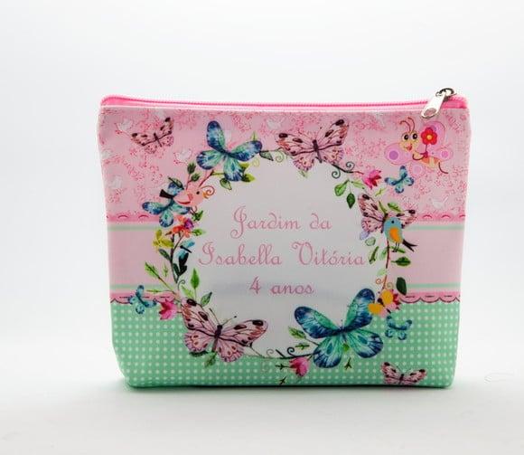 Necessaire Festa Jardim das Borboletas