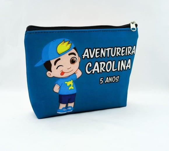 Necessaire Festa os Aventureiros Azul