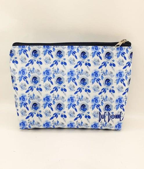 Necessaire Floral Azul