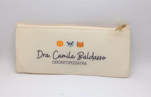 Carteira Odontologia Modelo 25 cm x 9cm Marfim 007