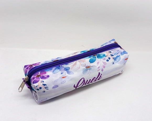 Estojo Personalizado Floral