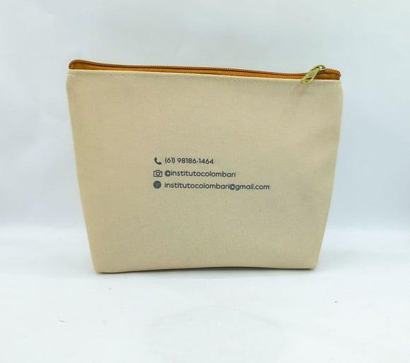 Necessaire Comercial Odontologia 18cm Bege