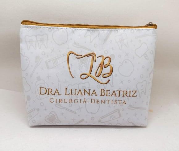 Necessaire Comercial Odontologia 18cm Mod Branca 0006