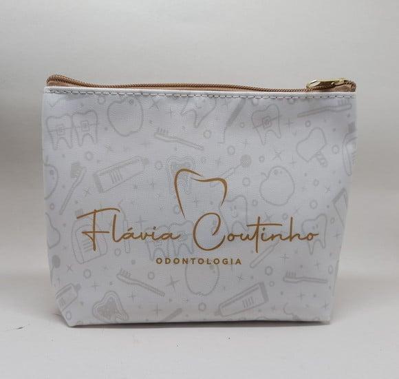 Necessaire Comercial Odontologia 18cm Mod Branca 0002