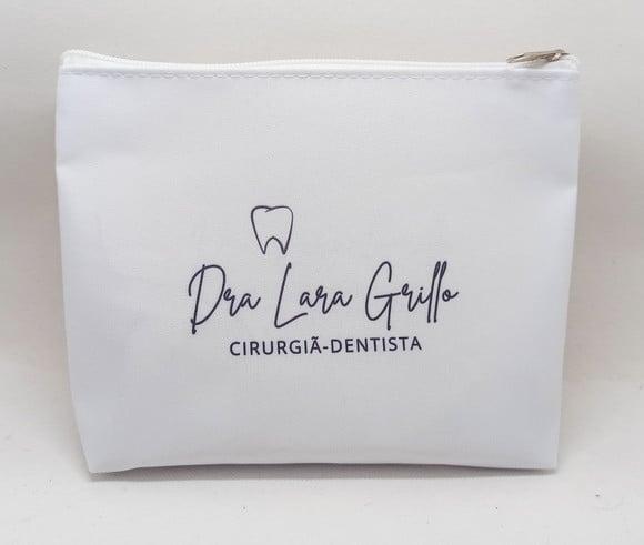 Necessaire Comercial Odontologia 18cm Mod Branca 0009