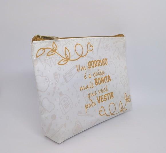 Necessaire Comercial Odontologia 18cm Mod Branca 008