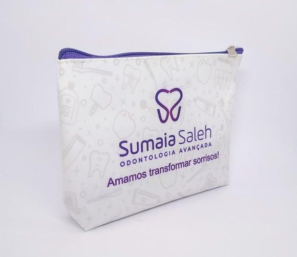 Necessaire Comercial Odontologia 18cm Mod Branca 0013