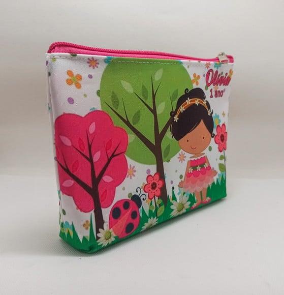 Necessaire Festa Jardim das Bonecas