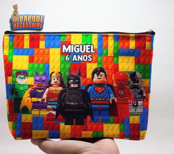 Necessaire Festa Lego Herói