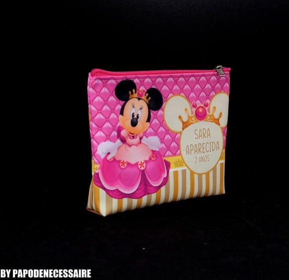 Necessaire Festa Mickey e Minnie