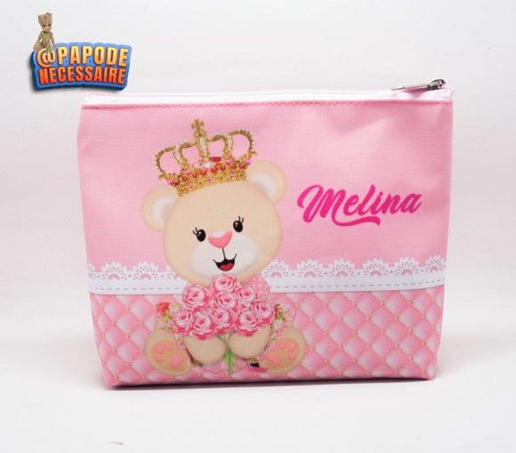 Necessaire Festa Ursinha Realeza