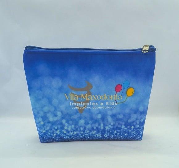 Necessaire Odontologia ou Dentista 18cm Azul 003