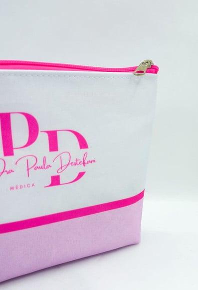 Necessaire Odontologia ou Dentista 18cm Rosa