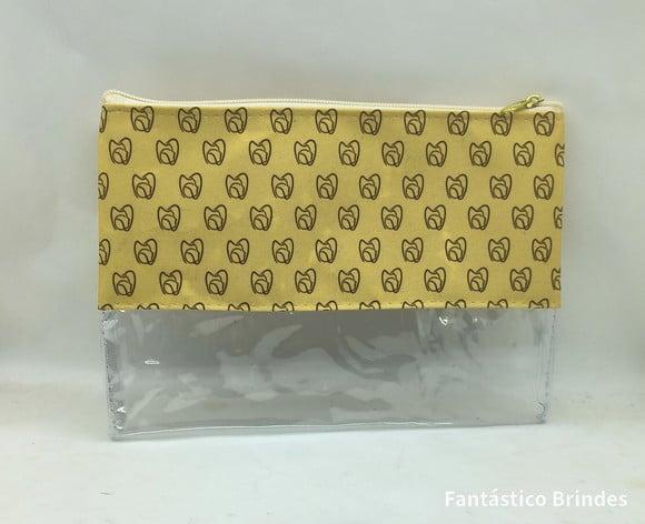 Necessaire Pvc 22 x 15 cm em Pvc ( Frente e Verso )
