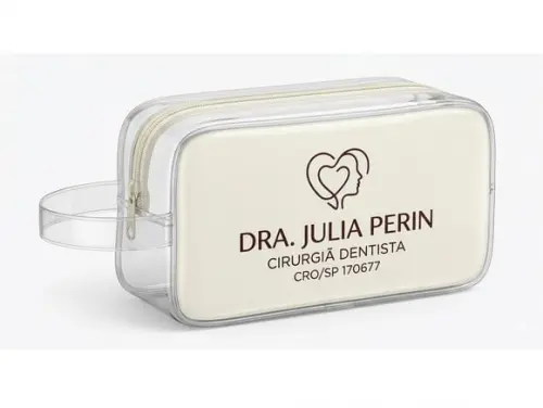 Bolsa Pvc Odontologia 20 cm x 15 cm com Alça