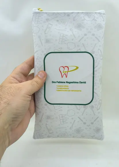 Carteira 15 cm x 25 cm em Pvc - Odontologia