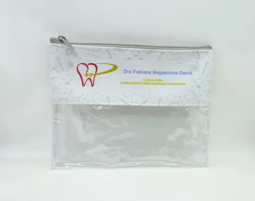 Carteira 22 cm x 16 cm em Pvc -odontologia