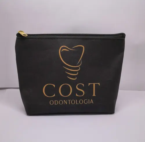 Carteira Comercial Odontologia Modelo 25 cm Preta 003