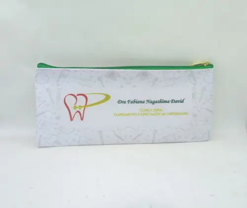 Carteira Comercial Odontologia Modelo 25 cm x 9cm