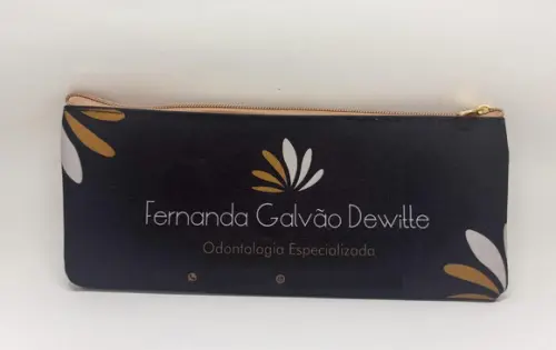 Carteira Comercial Odontologia Modelo 25 cm x 9cm