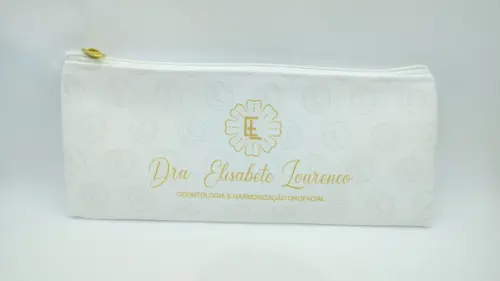 Carteira Comercial Odontologia ou Dentista 25 cm Branca