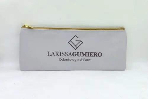 Carteira Odontologia 25 cm x 9cm - Cinza