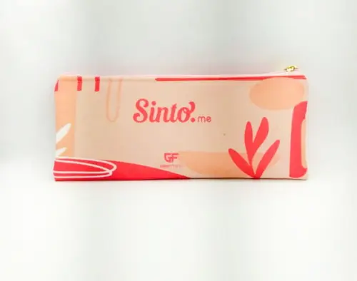 Carteira Odontologia Modelo 25 cm x 9cm Rosa 001