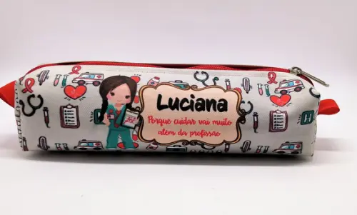 Estojo Personalizado Enfermagem ( Nome Individual)