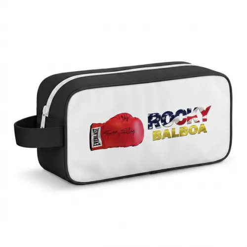 Estojo Tema Rocky Balboa 20 cm com Alça