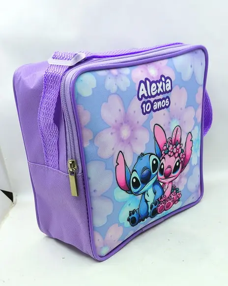 Maleta 20 x 20 Alça - Lilo e Stich