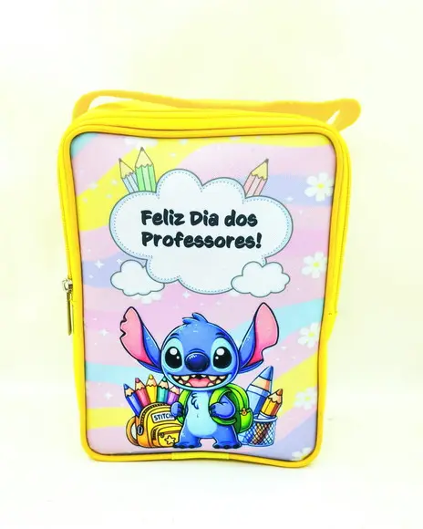 Maleta 15 x 20 Alça - Lilo e Stich ( Professor)