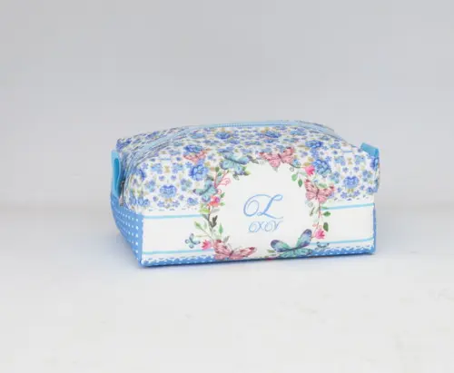 Mini Necessaire Box Jardim Encantado