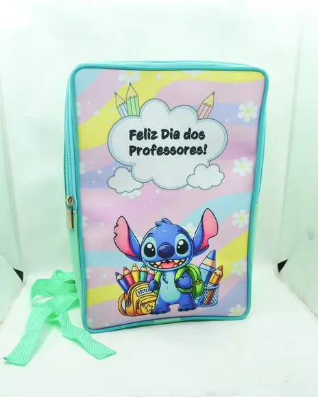 Mochila 20 x 30 - Lilo Stich ( Proofessor )